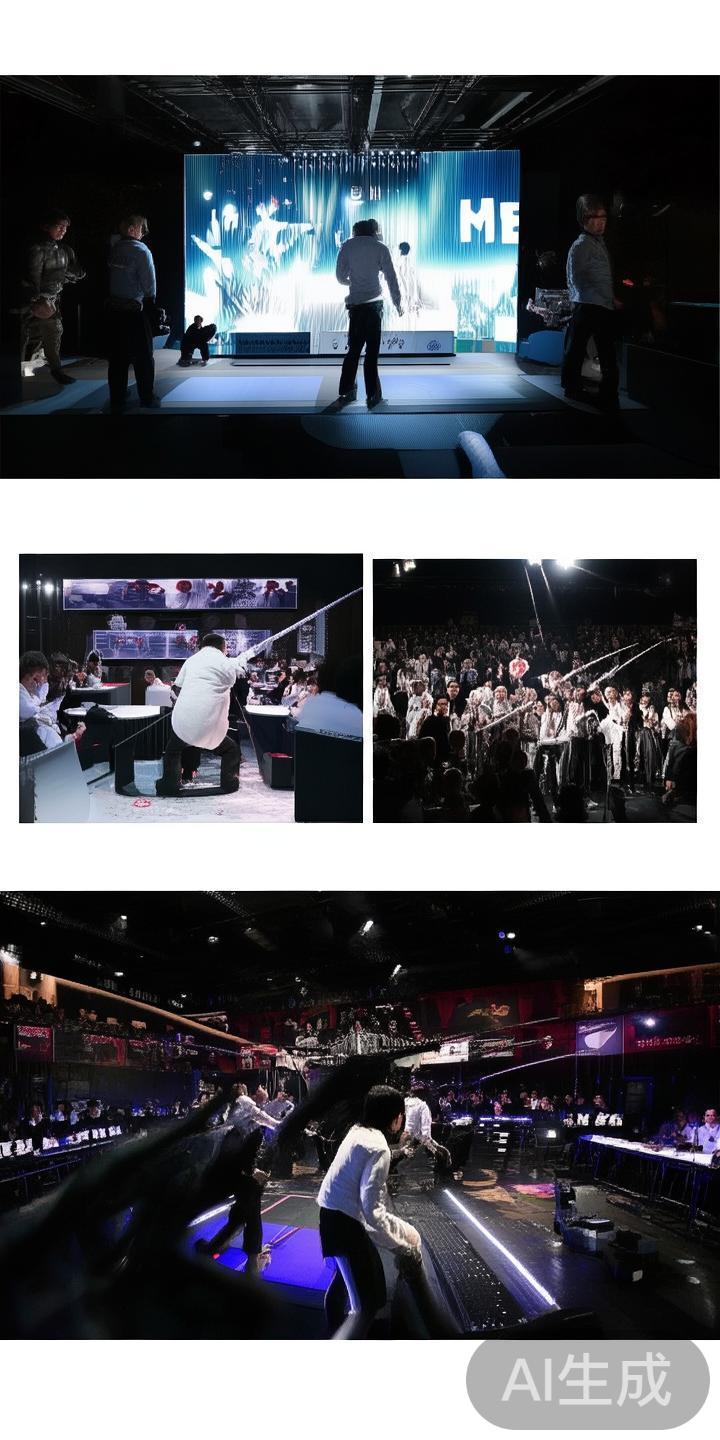 除了高水平的竞技内容，赛事现场还设置了丰富的互动环